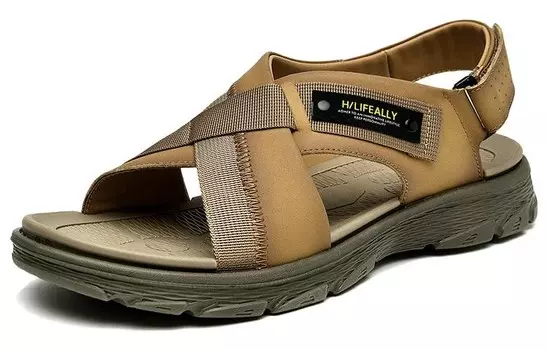 Пляжные сандалии мужские Hla, цвет Earth Yellow