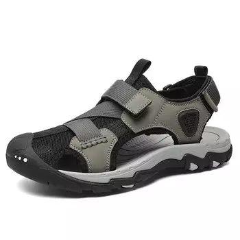 Пляжные сандалии мужские King Jinmai, цвет Light gray 2149AC