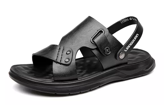 Пляжные сандалии мужские Liangguan, черный
