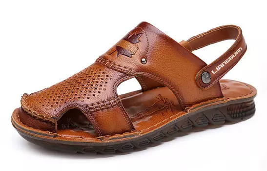 Пляжные сандалии мужские Liangguan, черный