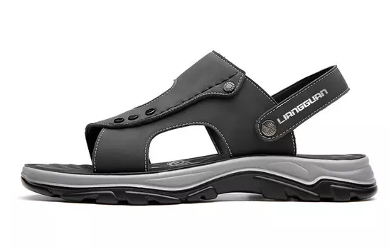 Пляжные сандалии мужские Liangguan, коричневый