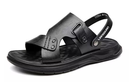 Пляжные сандалии мужские Liangguan, коричневый