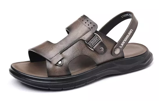 Пляжные сандалии мужские Liangguan, серый
