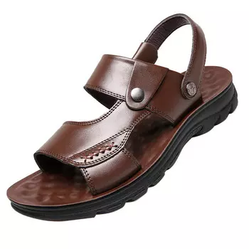 Пляжные сандалии мужские Medd, темно-коричневый