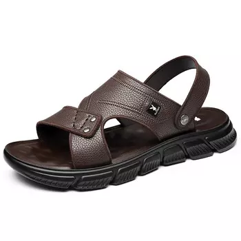 Пляжные сандалии мужские Playboy, темно-коричневый