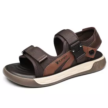 Пляжные сандалии мужские Playboy, зеленый