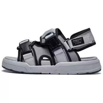 Пляжные сандалии мужские серые Lining