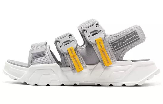 Пляжные сандалии мужские серые Xtep