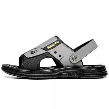 Пляжные сандалии мужские серый Fapai