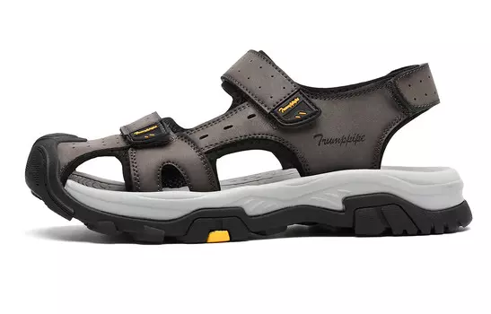 Пляжные сандалии мужские серый Trumppipe