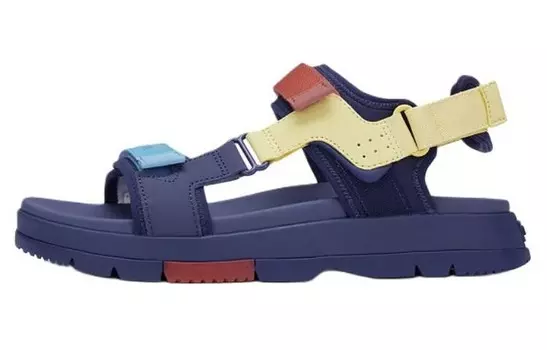 Пляжные сандалии мужские синие Lacoste