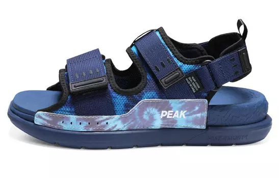 Пляжные сандалии мужские синие Peak