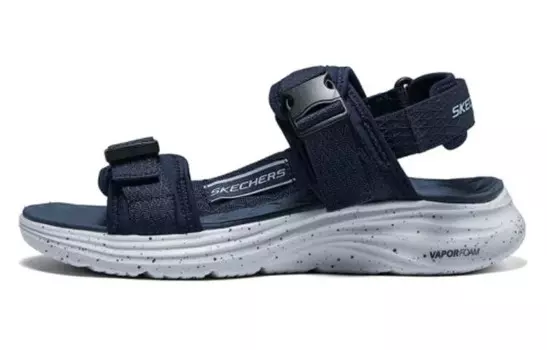 Пляжные сандалии мужские синие Skechers