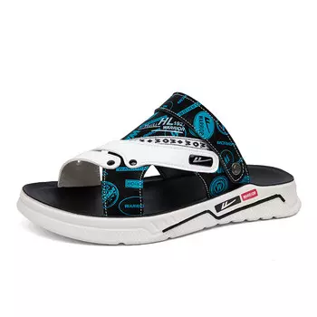 Пляжные сандалии мужские синий Warrior