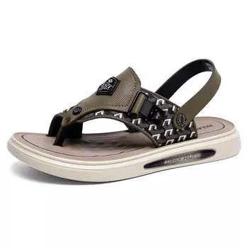 Пляжные сандалии мужские зеленый Palmpolo