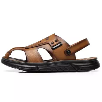 Пляжные сандалии мужские Zuwudong, цвет Light Brown