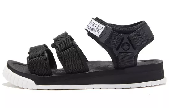 Пляжные сандалии Neo Bungy унисекс черного/белого цвета Shaka