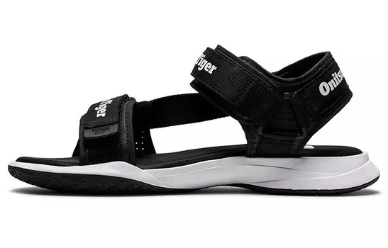 Пляжные сандалии Ohbori Strap унисекс черного цвета Onitsuka Tiger