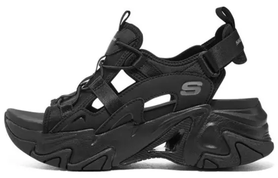 Пляжные сандалии Stamina V3 женские черные Skechers