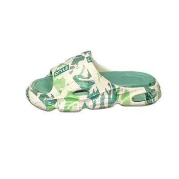 Пляжные сандалии унисекс Abcfjg, белый/зеленый