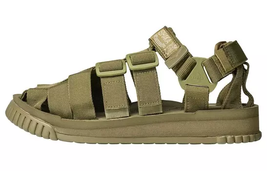 Пляжные сандалии унисекс армейский зеленый Shaka