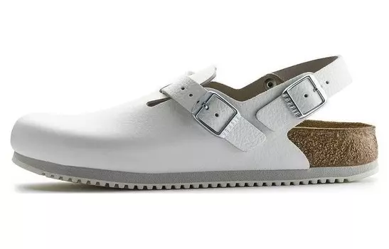 Пляжные сандалии унисекс белые Birkenstock