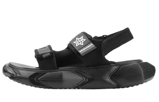 Пляжные сандалии унисекс черный Norvincy