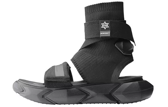 Пляжные сандалии унисекс черный Norvincy