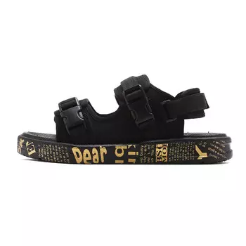 Пляжные сандалии унисекс Gertop, цвет Black/Gold