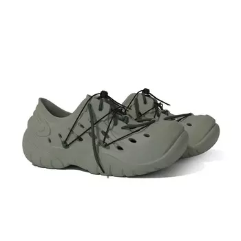 Пляжные сандалии унисекс зеленый Maison Misfit 15