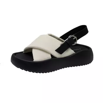 Пляжные сандалии женские Abcylm, бежевый