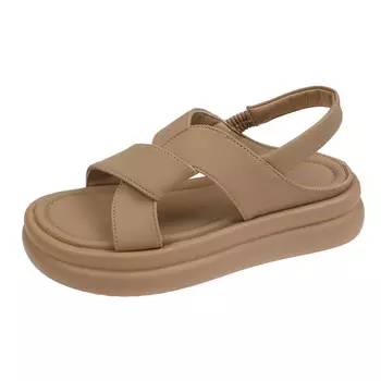 Пляжные сандалии женские Abcylm, бежевый