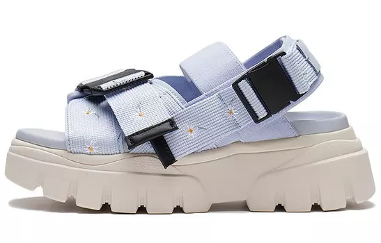 Пляжные сандалии женские белые/королевские синие Lining