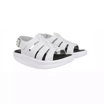 Пляжные сандалии женские белые/ярко-серебристые Mbt