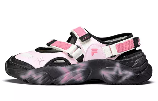 Пляжные сандалии женские белые/розовые Fila Fusion
