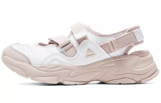 Пляжные сандалии женские белые/розовые Peak