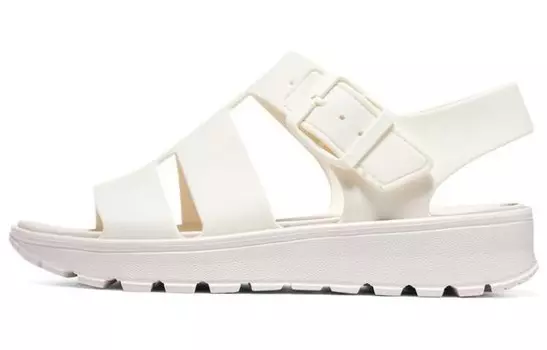 Пляжные сандалии женские белые Skechers