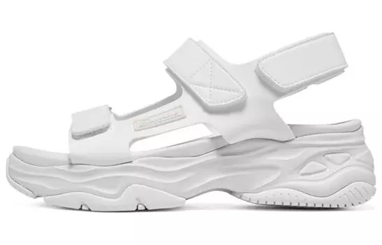 Пляжные сандалии женские белые Skechers