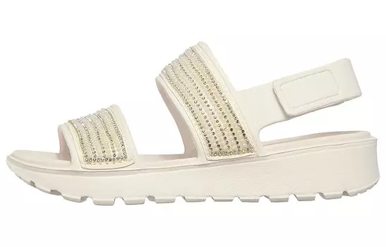 Пляжные сандалии женские белые Skechers