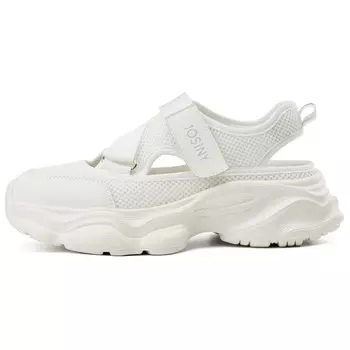 Пляжные сандалии женские белый/серебряный Josiny