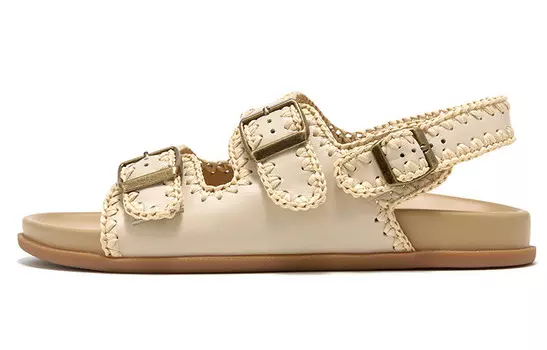 Пляжные сандалии женские бежевые Beau Today