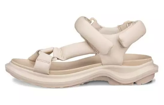 Пляжные сандалии женские бежевые Ecco