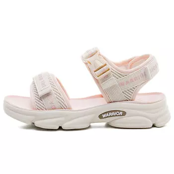 Пляжные сандалии женские бежевые/розовые Warrior