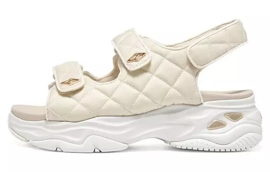 Пляжные сандалии женские бежевые Skechers