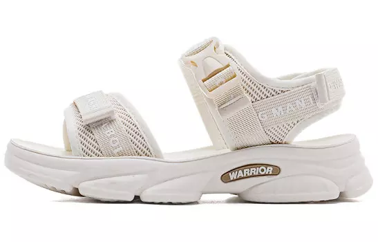 Пляжные сандалии женские бежевые Warrior