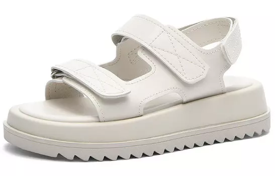 Пляжные сандалии женские бежевый Cameido