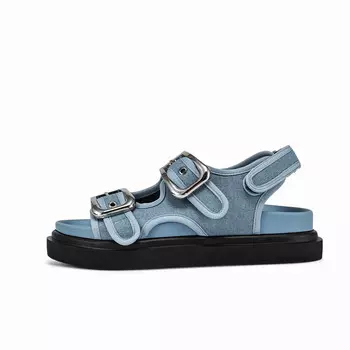 Пляжные сандалии женские Boerdiqi, светло-голубой