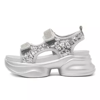 Пляжные сандалии женские Cameido, серебряный