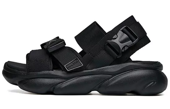 Пляжные сандалии женские черные Anta