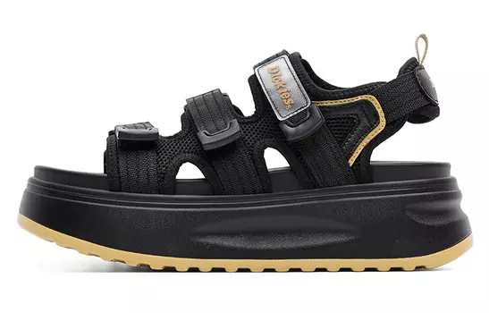 Пляжные сандалии женские черные Dickies